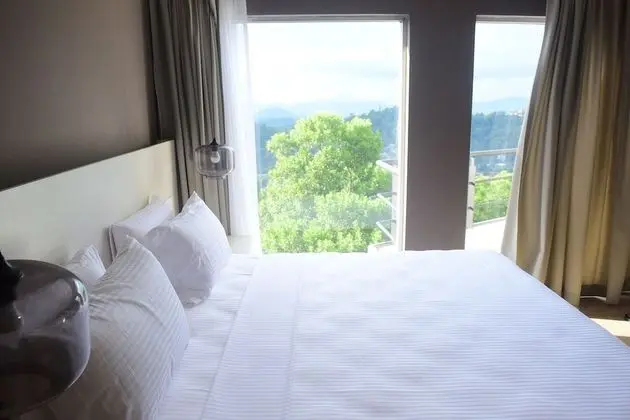 Deluxe Tek Büyük Yataklı Oda, Balkon, Dağ Manzaralı