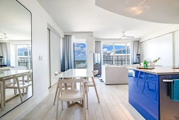 Luxury Süit, 2 Yatak Odası, Mutfak, Kısmi Deniz Manzarası