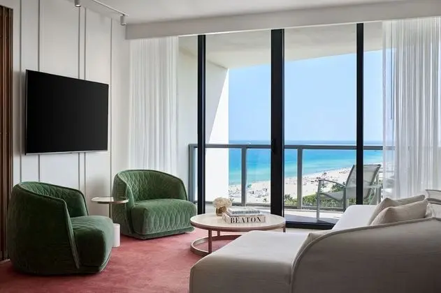 Süit, 2 Yatak Odası, Balkon, Okyanus Manzaralı
