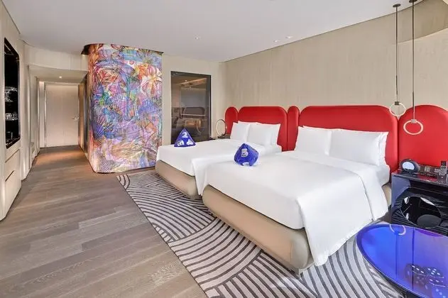Spectacular Room, Oda, 2 Çift Kişilik Yatak, Sigara İçilmez, Kısmi Deniz Manzarası