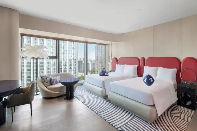 Wonderful Room, Oda, 2 Çift Kişilik Yatak, Sigara İçilmez