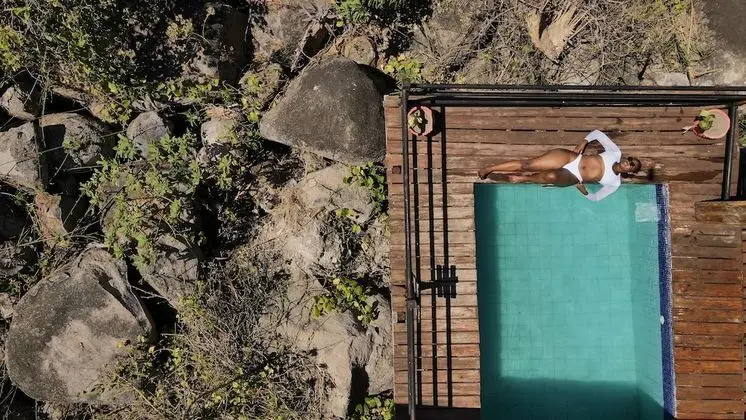 Deluxe Kır Evi, 3 Tek Kişilik Yatak, Kişiye Özel Havuzlu