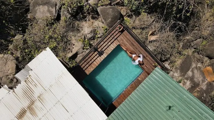 Deluxe Kır Evi, 3 Tek Kişilik Yatak, Kişiye Özel Havuzlu