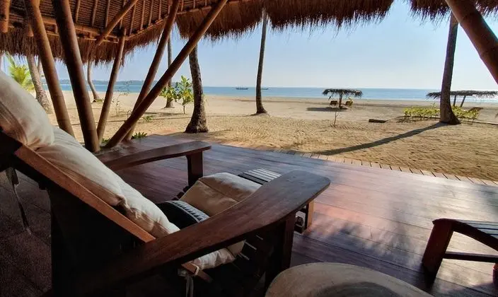 Deluxe Villa, Plaj Manzaralı, Denize Sıfır