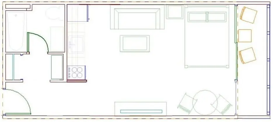 #1702 - The Palm Studio with Full Kitchen