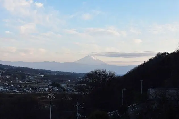 Traditional Oda, Dağ Manzaralı (Japanese Style, 6 Guests, Mt. Fuji #1)
