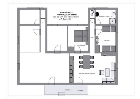 Apart Daire (Ground Floor 3 Right)