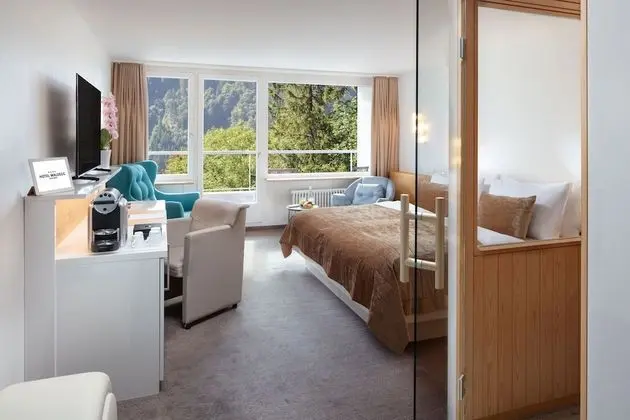 Tek Büyük Yataklı Oda, 1 Yatak Odası, Sauna, Dağ Manzaralı