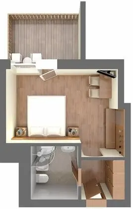 Comfort Tek Büyük veya İki Ayrı Yataklı Oda