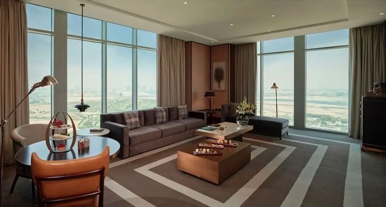 Süit, 1 En Büyük (King) Boy Yatak, Köşe (Skyline View)