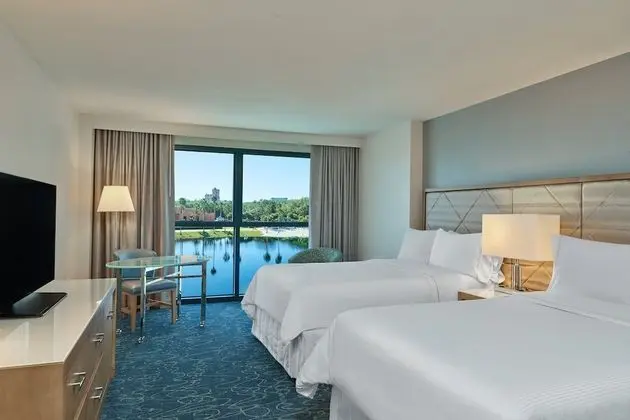 Deluxe Oda, 2 Çift Kişilik Yatak, Resort Manzaralı (Balcony)