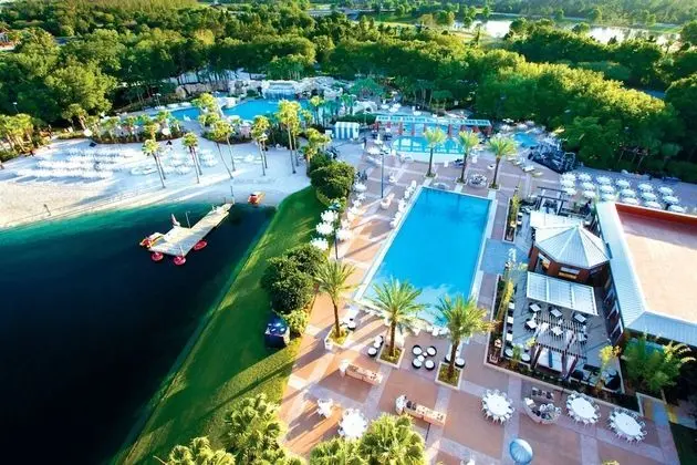 Deluxe Oda, 2 Çift Kişilik Yatak, Resort Manzaralı (Balcony)