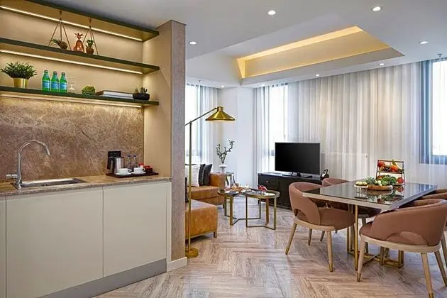 2 Yatakodalı Apartman Suite Oda