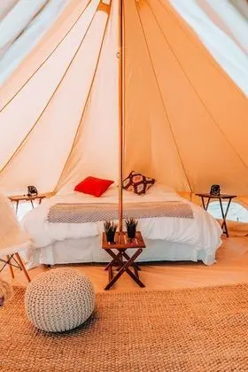 King Tent With Shared Bathroom