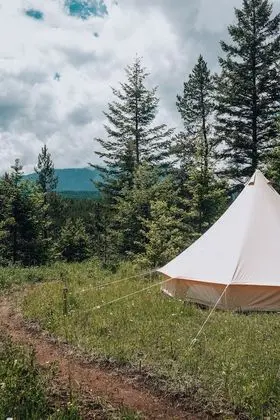King Tent With Shared Bathroom