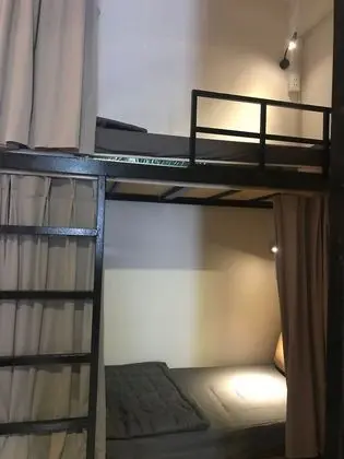 Bed in 10-Bed Mixed Dormitory with A/C & Balcony, 2nd Floor