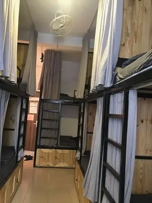 Bed in 10-Bed Mixed Dormitory with A/C & Balcony, 2nd Floor
