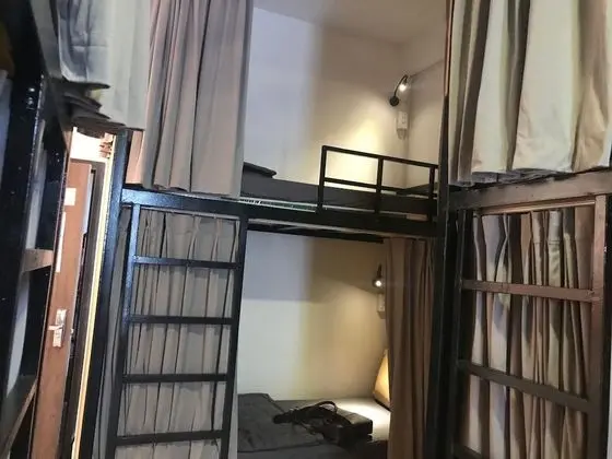 Bed in 10-Bed Mixed Dormitory with A/C & Balcony, 2nd Floor