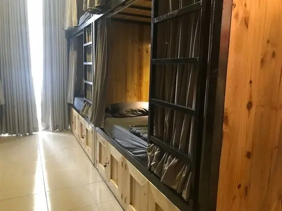 Bed in 10-Bed Mixed Dormitory with A/C & Balcony, 2nd Floor