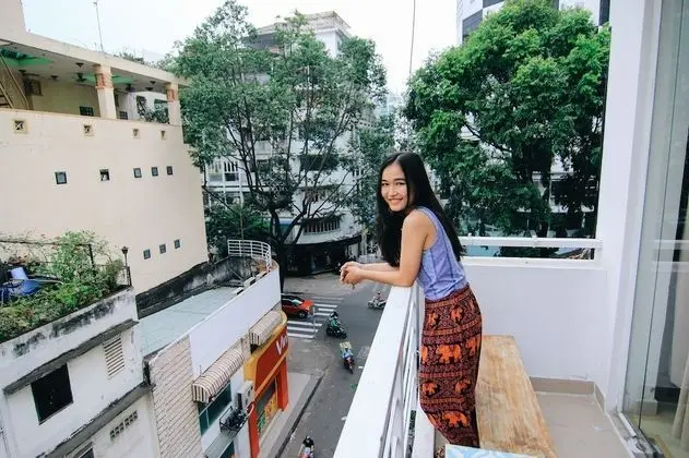 Bed in 10-Bed Mixed Dormitory with A/C & Balcony, 3rd Floor