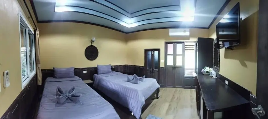 Standard Bungalov, 2 Tek Kişilik Yatak