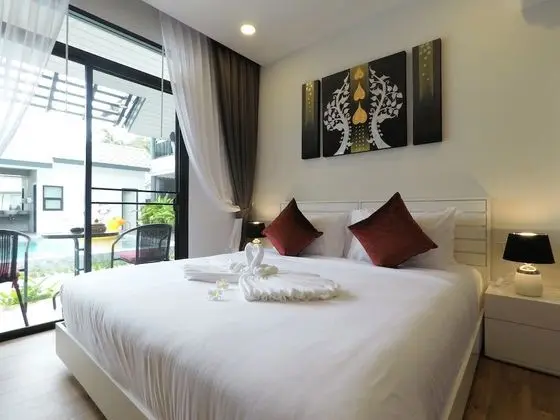Honeymoon Villa with Garden View