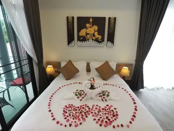 Honeymoon Süit, 1 En Büyük (King) Boy Yatak, Sigara İçilmez, Havuz Manzaralı