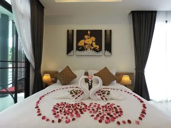 Honeymoon Süit, 1 En Büyük (King) Boy Yatak, Sigara İçilmez, Havuz Manzaralı