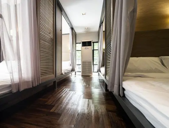 4 Double Beds Mixed Dormitory