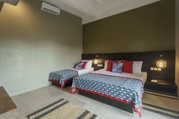 Deluxe Üç Kişilik Oda, Birden Çok Yatak