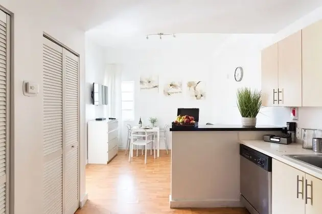 Design Apart Daire, 1 Yatak Odası, Mutfak