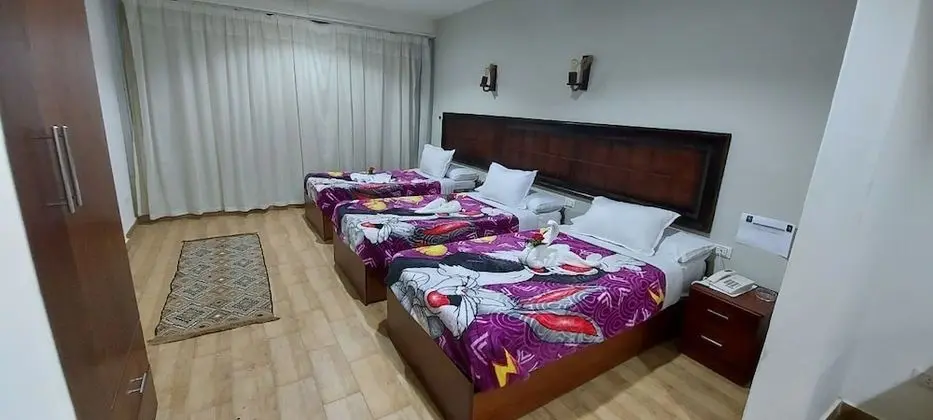 Deluxe Üç Kişilik Oda, Bahçe Manzaralı