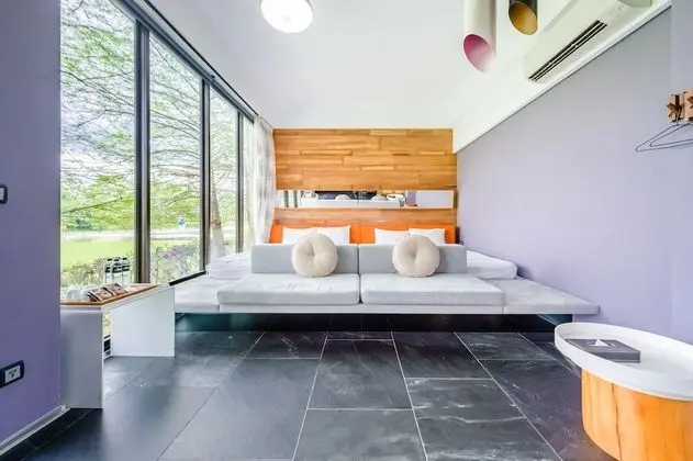 Superior Dört Kişilik Oda, Balkon, Bahçe Manzaralı
