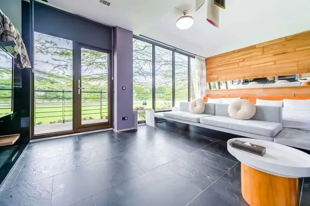 Superior Dört Kişilik Oda, Balkon, Bahçe Manzaralı