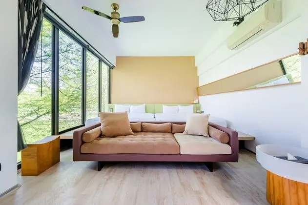 Superior Dört Kişilik Oda, Balkon, Bahçe Manzaralı