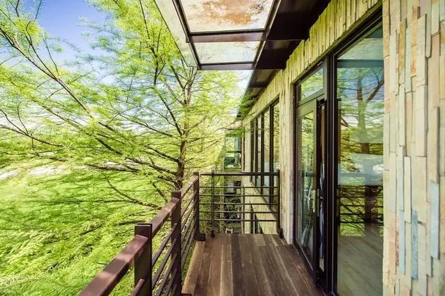 Superior Dört Kişilik Oda, Balkon, Bahçe Manzaralı