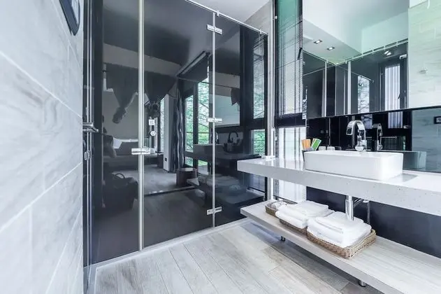 Superior Dört Kişilik Oda, Balkon, Bahçe Manzaralı