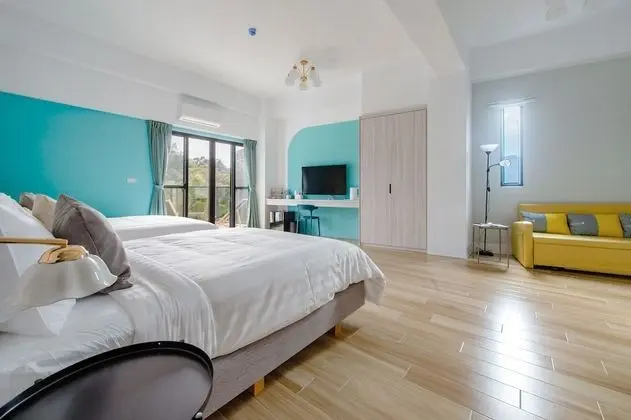 Superior Dört Kişilik Oda, Balkon