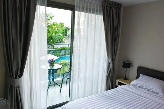 Studio with Pool View