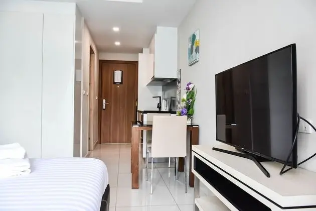 Studio with Pool View