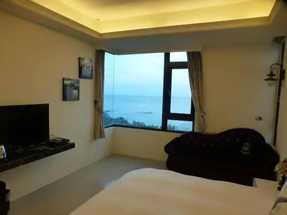 Deluxe Tek Büyük Yataklı Oda, Plaj Manzaralı (Beach)