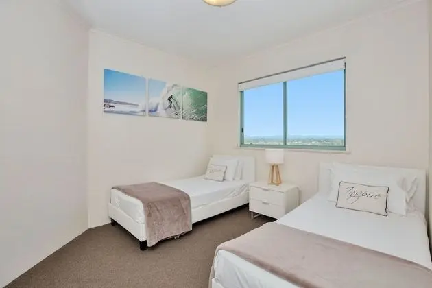 Deluxe Apart Daire, 2 Yatak Odası, Okyanus Manzaralı, Denize Sıfır (1 Night Ocean View)