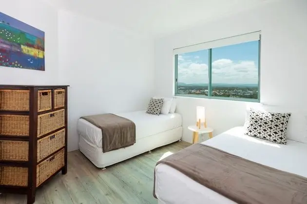 Deluxe Apart Daire, 2 Yatak Odası, Okyanus Manzaralı, Denize Sıfır (1 Night Ocean View)