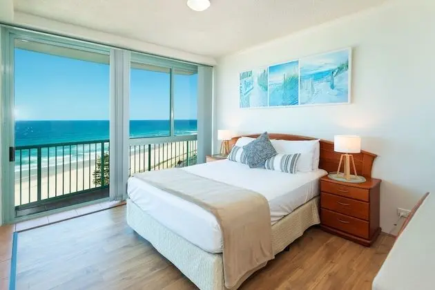 Deluxe Apart Daire, 2 Yatak Odası, Okyanus Manzaralı, Denize Sıfır (1 Night Ocean View)