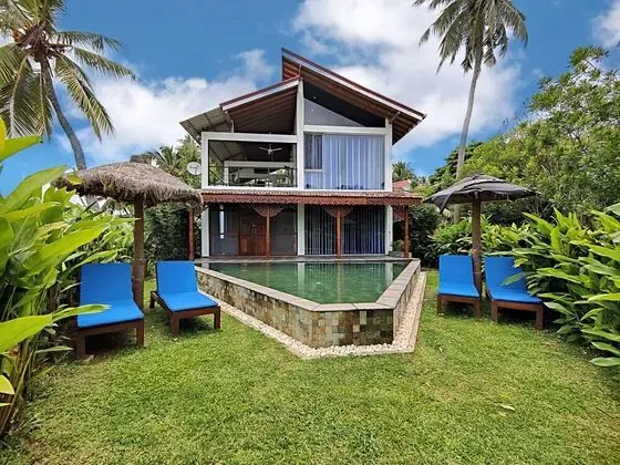 Deluxe Villa, 2 Yatak Odası, Kişiye Özel Havuzlu, Nehir Manzaralı