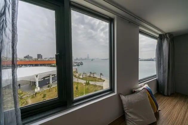 Deluxe Tek Büyük Yataklı Oda, Liman Manzaralı