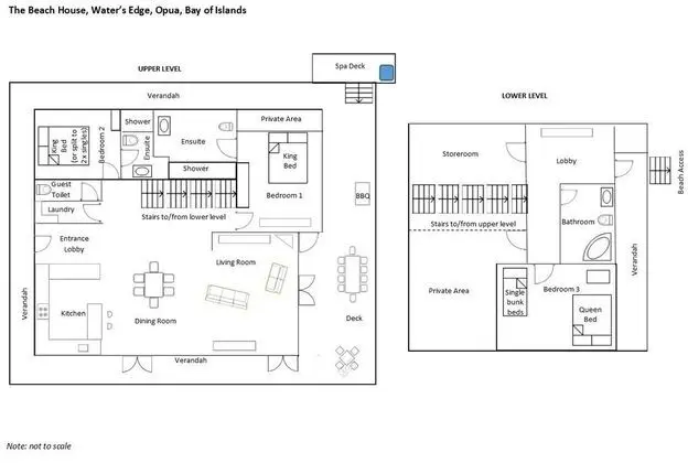 Family Ev, 3 Yatak Odası (The Beach House)