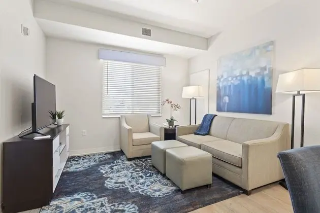2 Bedroom, 2 Bathroom Furnished Suite