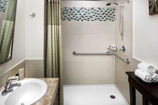 Oda, 1 En Büyük (King) Boy Yatak, Engellilere Uygun (Roll-In Shower, Mobility & Hearing)