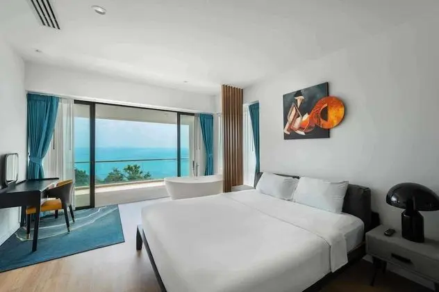Deluxe Villa, 3 Yatak Odası, Deniz Manzaralı, Okyanusa Sıfır